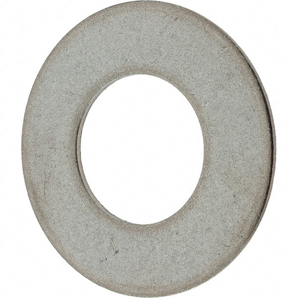Value Collection - 1-1/2" Screw, Grade 18-8 Stainless Steel Flat Washer - 1-5/8" ID x 3-1/4" OD, 1/8" Thick - Exact Tooling