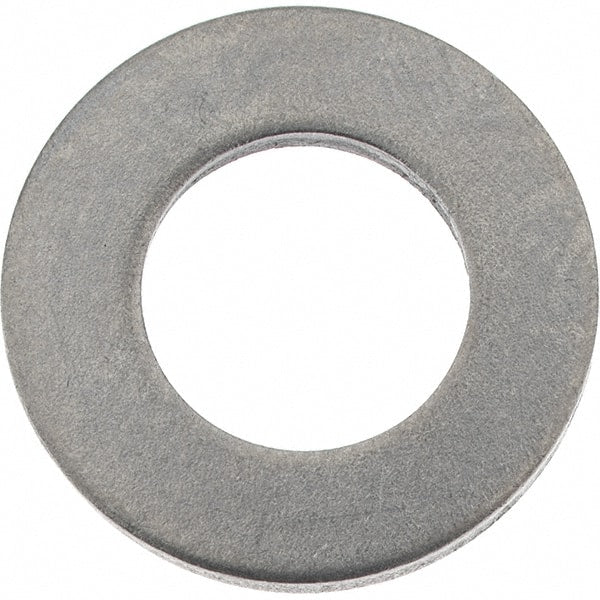 Value Collection - M10 Screw, Steel Standard Flat Washer - 10.5mm ID x 20mm OD, 2mm Thick, Zinc-Plated Finish - Exact Tooling