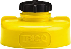 Trico - 4 Gal Capacity Polyethylene Oil Storage System - Yellow - Exact Tooling