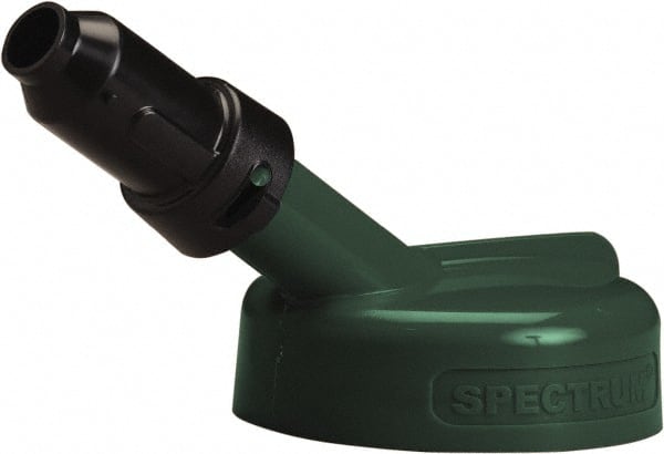 Trico - 4 Gal Capacity Polyethylene Oil Storage System - 1" Tip OD, 7" Straight Spout, Dark Green - Exact Tooling