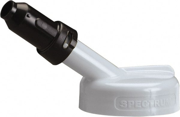 Trico - 4 Gal Capacity Polyethylene Oil Storage System - 1" Tip OD, 7" Straight Spout, Gray - Exact Tooling