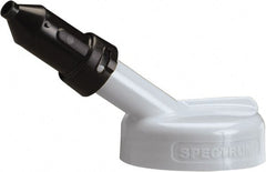 Trico - 4 Gal Capacity Polyethylene Oil Storage System - 1/2" Tip OD, 7" Straight Spout, Gray - Exact Tooling