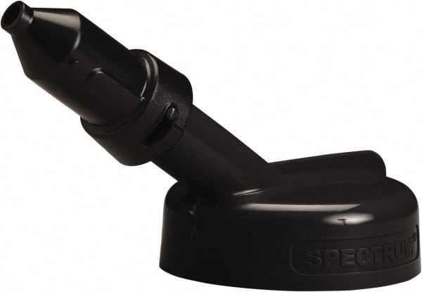 Trico - 4 Gal Capacity Polyethylene Oil Storage System - 1/2" Tip OD, 7" Straight Spout, Black - Exact Tooling