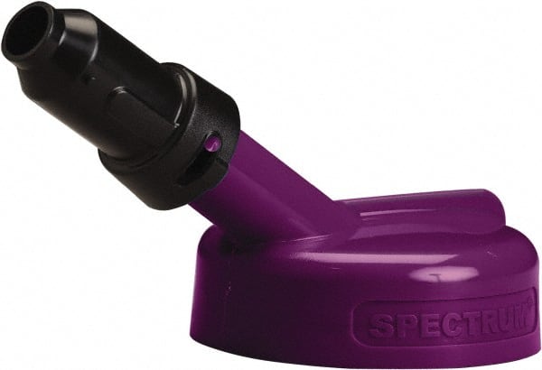 Trico - 4 Gal Capacity Polyethylene Oil Storage System - 1" Tip OD, 7" Straight Spout, Purple - Exact Tooling