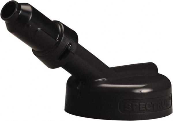 Trico - 4 Gal Capacity Polyethylene Oil Storage System - 1" Tip OD, 7" Straight Spout, Black - Exact Tooling