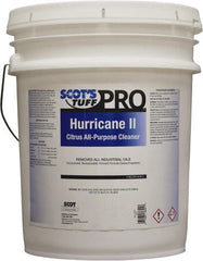 Scot's Tuff - 5 Gal Bucket Oil Removal - Liquid, Biodegradable Cleaner & Degreaser, Citrus - Exact Tooling