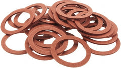 Value Collection - Vulcanized Fibre Standard Flat Washer - 1" ID x 1-5/16" OD, 0.062" Thick, Plain Finish - Exact Tooling