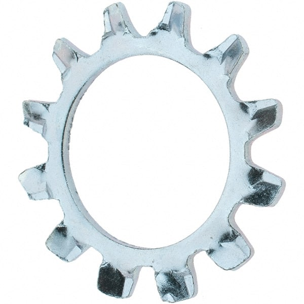 Value Collection - 3/4" Screw, Steel External Tooth Lock Washer - Zinc-Plated, Grade 2 - Exact Tooling