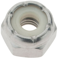 Value Collection - #12-24 UNC 18-8 Hex Lock Nut with Nylon Insert - 9/32" High - Exact Tooling