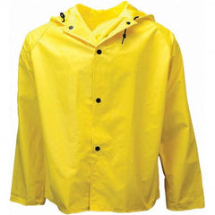 Neese - Size XS Yellow Rain & Flame Resistant/Retardant Rain Jacket - Exact Tooling