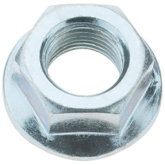 Value Collection - 1/2-20, 1.031" Flange Diam, Serrated Flange Nut - Grade Grade 2 Steel, Zinc-Plated Finish, 0.458" Flange Height - Exact Tooling