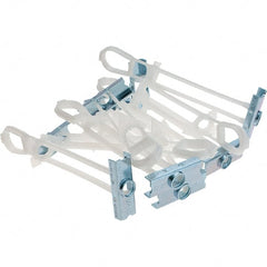 Value Collection - 3/4" Diam, 6" Long, 3/8 to 2-1/2" Thick, Toggle Bolt Drywall & Hollow Wall Anchor - Steel, Use with Drywall - Exact Tooling