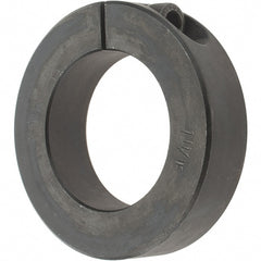 Value Collection - 1-11/16" Bore, Steel, One Piece One Piece Split Shaft Collar - 2-3/4" Outside Diam, 11/16" Wide - Exact Tooling