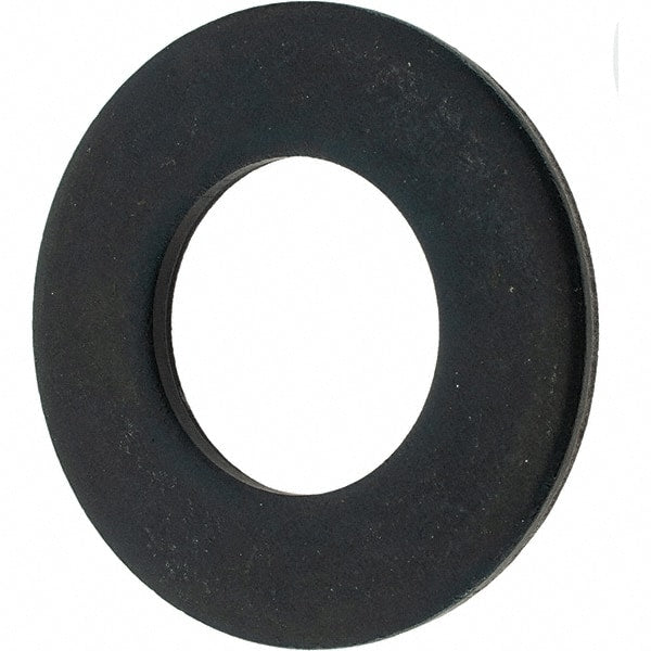 Value Collection - 7/8" Screw, Grade 1010 Steel Standard Flat Washer - 29/32" ID x 1-3/4" OD, 5/32" Thick, Black Oxide Finish - Exact Tooling
