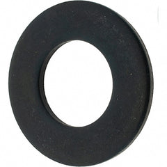 Value Collection - 7/8" Screw, Grade 1010 Steel Standard Flat Washer - 29/32" ID x 1-3/4" OD, 5/32" Thick, Black Oxide Finish - Exact Tooling