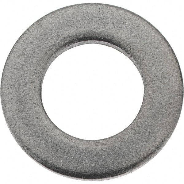 Value Collection - M12 Screw, Steel Standard Flat Washer - 13mm ID x 24mm OD, 2.5mm Thick, Zinc-Plated Finish - Exact Tooling