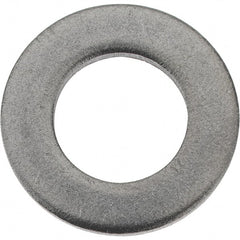 Value Collection - M12 Screw, Steel Standard Flat Washer - 13mm ID x 24mm OD, 2.5mm Thick, Zinc-Plated Finish - Exact Tooling