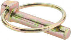 Value Collection - Lynch Pins Pin Diameter (Inch): 7/16 Usable Length (Inch): 1-15/16 - Exact Tooling