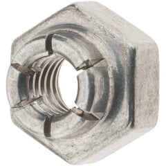 Value Collection - #8-32 UNJC 18-8 Hex Lock Nut with Expanding Flex Top - Exact Tooling