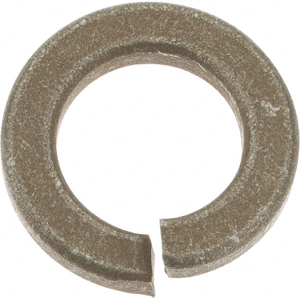 Value Collection - 3/4", 0.188" Thick Split Lock Washer - AISI 4037 Alloy Steel, Zinc Yellow Dichromate Finish, 0.753" Min ID, 0.766" Max ID, 1.265" Max OD - Exact Tooling