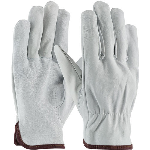‎71-3601/S Leather Drivers Gloves - Top Grain Goatskin Leather Drivers - Economy Grade - Keystone Thumb - Exact Tooling