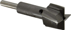 Made in USA - 31/32" Diam, 1/4" Shank, Diam, 4 Flutes, Straight Shank, Interchangeable Pilot Counterbore - Exact Tooling