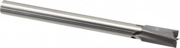 Made in USA - 3/8" Diam, 5/16" Shank, Diam, 4 Flutes, Straight Shank, Interchangeable Pilot Counterbore - Exact Tooling
