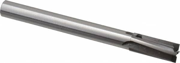 Made in USA - 13/32" Diam, 3/8" Shank, Diam, 4 Flutes, Straight Shank, Interchangeable Pilot Counterbore - Exact Tooling