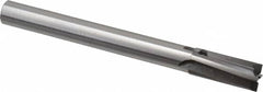 Made in USA - 13/32" Diam, 3/8" Shank, Diam, 4 Flutes, Straight Shank, Interchangeable Pilot Counterbore - Exact Tooling