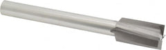 Made in USA - 25/32" Diam, 1/2" Shank, Diam, 4 Flutes, Straight Shank, Interchangeable Pilot Counterbore - Exact Tooling