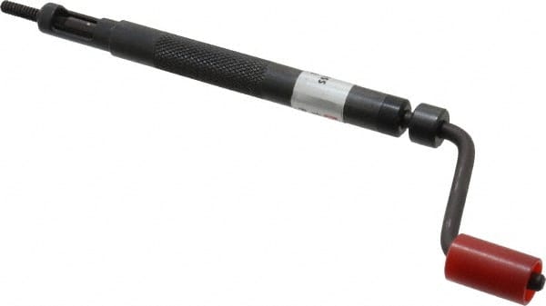 Heli-Coil - #10-24, Tangless Insert Compatible, Crank Style Thread Insert Hand Installation Tool - UNC Thread, #10-24 Insert Internal Thread - Exact Tooling