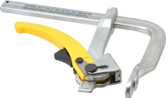 Strong Hand Tools - 4-3/4" Deep Throat, 7" Max Capacity, Standard Sliding Arm Clamp - 1,000 Lb Clamping Pressure - Exact Tooling