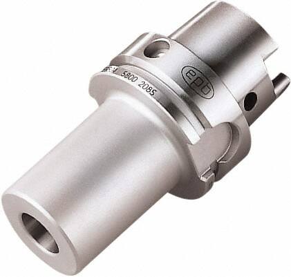 Seco - 25mm Hole Diam, HSK63A Taper Shank Shrink Fit Tool Holder & Adapter - 3.74" Projection, 1.889" Nose Diam, 1.732" Clamping Depth, 32,000 RPM, Through Coolant - Exact Tooling