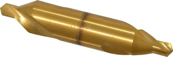 Keo - #7 Plain Cut 60° Incl Angle High Speed Steel Combo Drill & Countersink - Exact Tooling