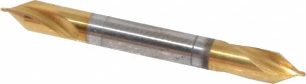 Keo - #3/0 Plain Cut 60° Incl Angle High Speed Steel Combo Drill & Countersink - Exact Tooling
