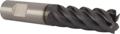 SGS - 5/8" Diam, 1-5/8" Length of Cut, 5/8" Shank Diam, 3-1/2" OAL, 5 Flute Solid Carbide Square End Mill - Exact Tooling