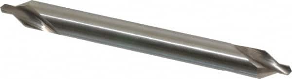 Keo - #4-1/2 Plain Cut 60° Incl Angle High Speed Steel Combo Drill & Countersink - Exact Tooling