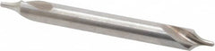 Keo - #0 Radius Cut 60° Incl Angle High Speed Steel Combo Drill & Countersink - Exact Tooling