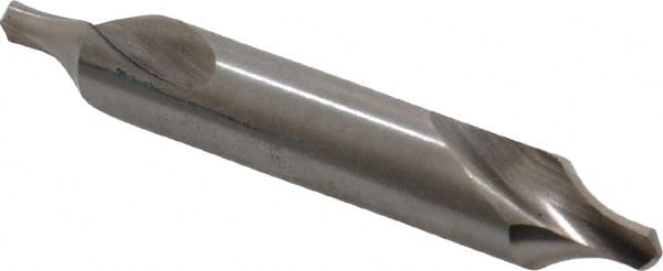 Keo - #4 Radius Cut 60° Incl Angle High Speed Steel Combo Drill & Countersink - Exact Tooling