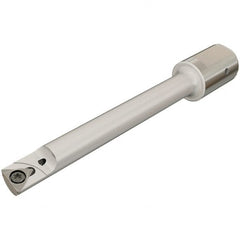 Iscar - 11.99mm Min Bore Diam, 111.99mm OAL, 16mm Shank Diam, IHAXF-E Indexable Boring Bar - 89.99mm Max Bore Depth, TPGX 73.. Insert - Exact Tooling