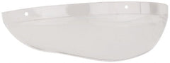 3M - Polycarbonate Replacement Chin Protector - Clear, Compatible with Hard Hats & W98 Face Shields - Exact Tooling