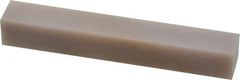 Made in USA - 3" Long x 1/2" Wide x 1/2" Thick, Novaculite Sharpening Stone - Square, Ultra Fine Grade - Exact Tooling