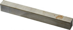 Cleveland - T15 Cobalt Rectangular Tool Bit Blank - 3/8" Wide x 1/2" High x 4" OAL, 2 Beveled Ends, 10° Bevel Angle, Ground - Exact Tooling
