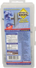 Powers Fasteners - 50 Piece, Steel Slotted/Phillips Drive Anchor Assortment - Zinc Plated - Exact Tooling