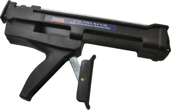 Powers Fasteners - 8 & 10 oz Skeleton Manual Caulk/Adhesive Applicator - Exact Tooling