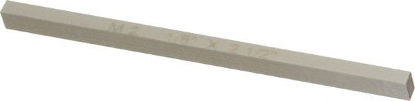 Cleveland - M2 High Speed Steel Square Tool Bit Blank - 1/8" Wide x 1/8" High x 2-1/2" OAL, 2 Beveled Ends, 10° Bevel Angle, Ground - Exact Tooling
