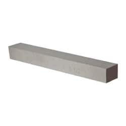 Cleveland - M2 High Speed Steel Square Tool Bit Blank - 7/16" Wide x 7/16" High x 3-1/2" OAL, 2 Beveled Ends, 10° Bevel Angle, Ground - Exact Tooling
