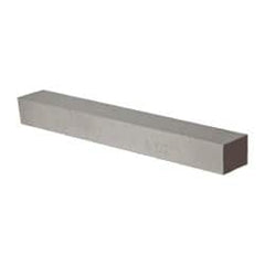 Cleveland - M2 High Speed Steel Square Tool Bit Blank - 7/16" Wide x 7/16" High x 3-1/2" OAL, 2 Beveled Ends, 10° Bevel Angle, Ground - Exact Tooling