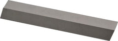 Cleveland - M2 High Speed Steel Square Tool Bit Blank - 1/2" Wide x 1/2" High x 4" OAL, 2 Beveled Ends, 10° Bevel Angle, Ground - Exact Tooling