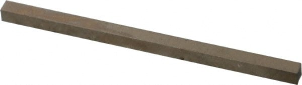 Cleveland - M42 Cobalt Square Tool Bit Blank - 1/8" Wide x 1/8" High x 2-1/2" OAL, 2 Beveled Ends, 10° Bevel Angle, Ground - Exact Tooling